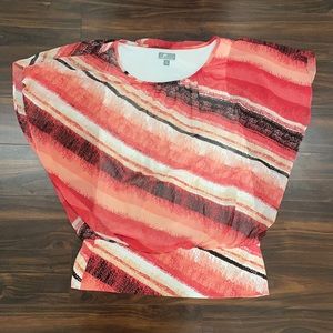 Pink Orange Ombré Blouse | Barely Used